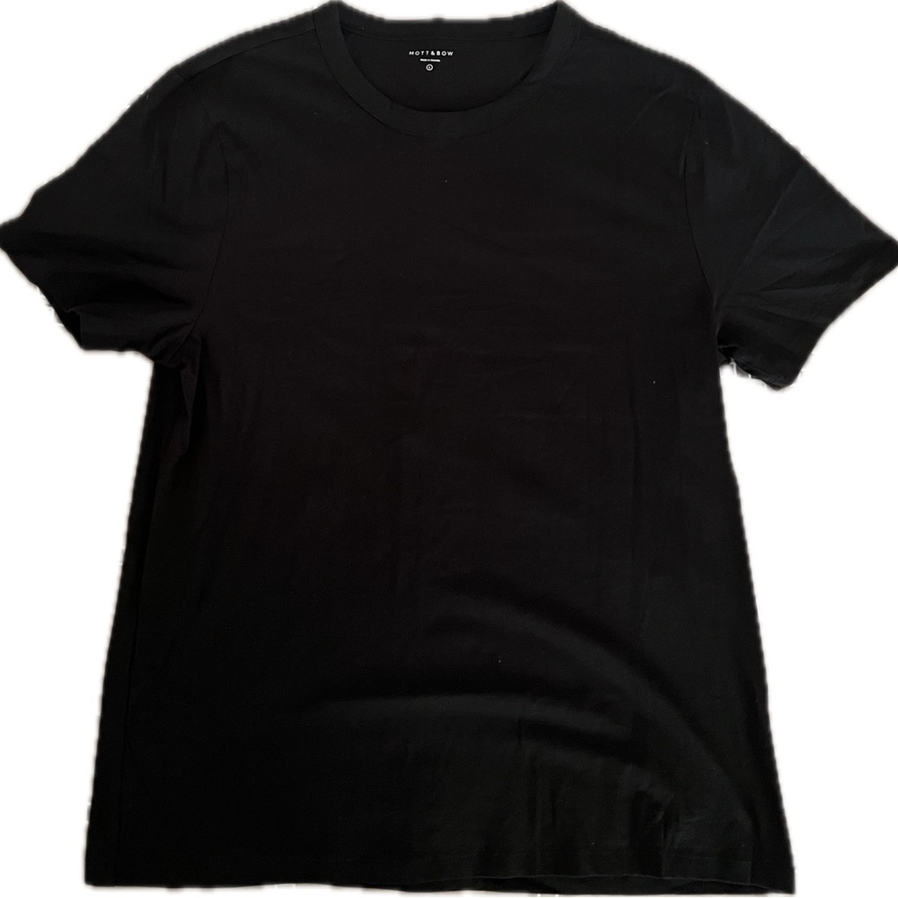 Black Crew Neck T-Shirt